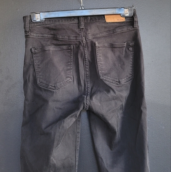 Madewell $129 Black 10" Highrise Skinny Jeans 27 - Picture 10 of 12